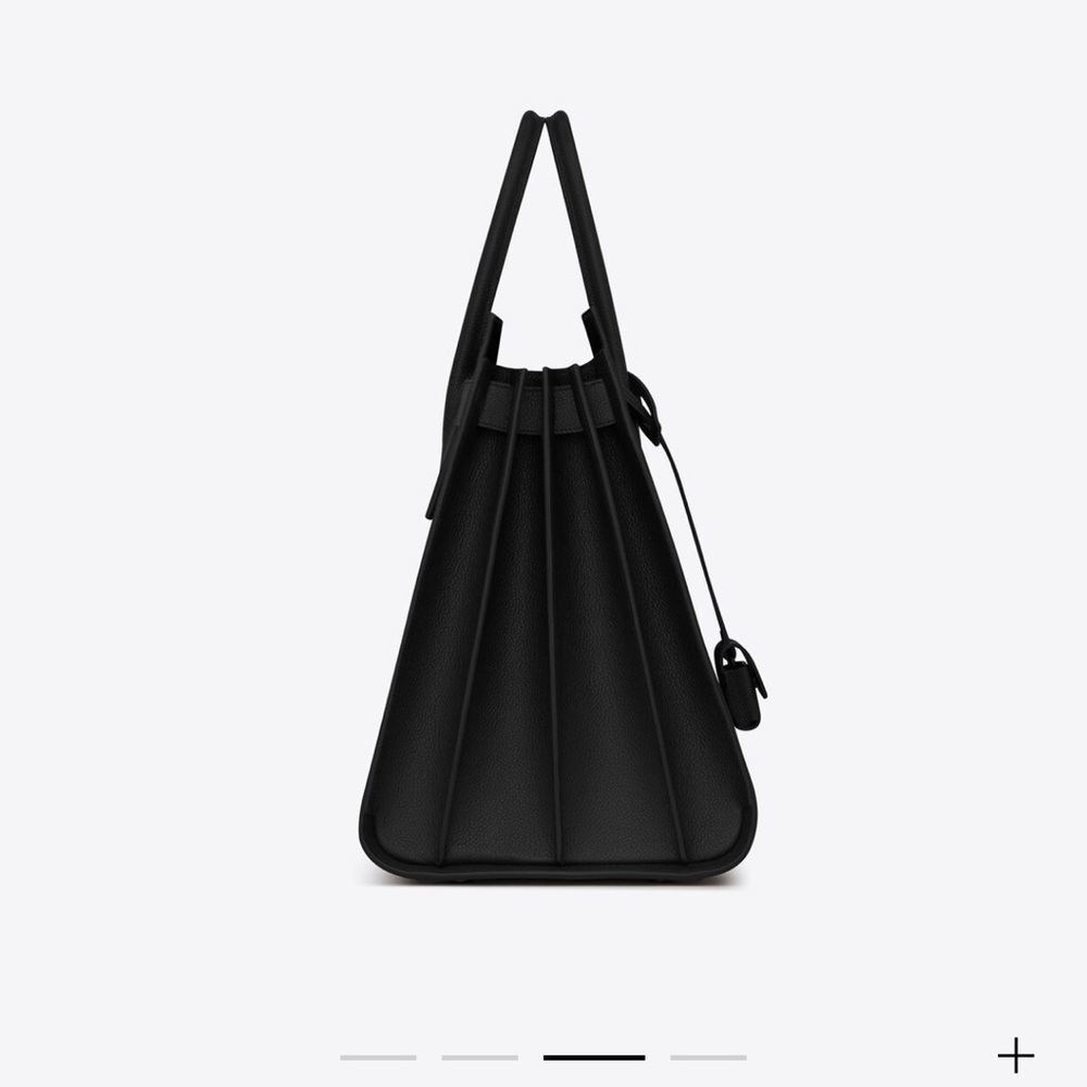 SAINT LAURENT Sac du Jour (Large in Grained Leather) - Picture 2 of 13